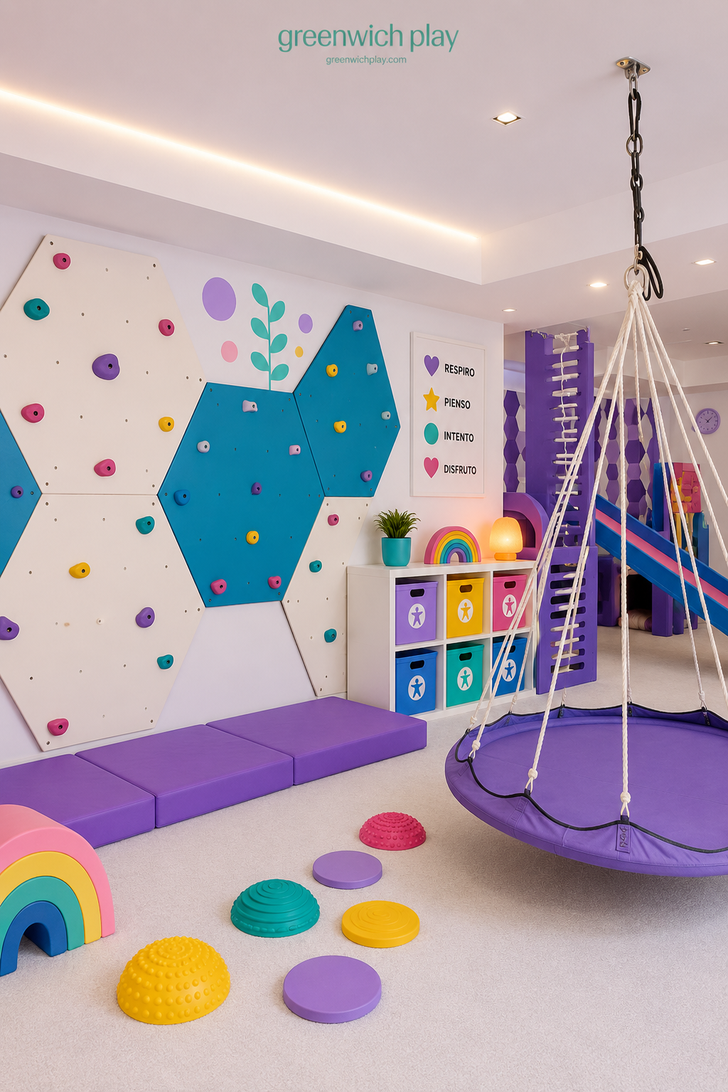 Sala de regulación emocional para colegio según la Ley TEA