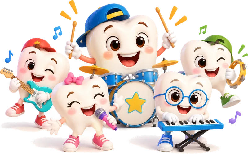 Dientitos, la banda