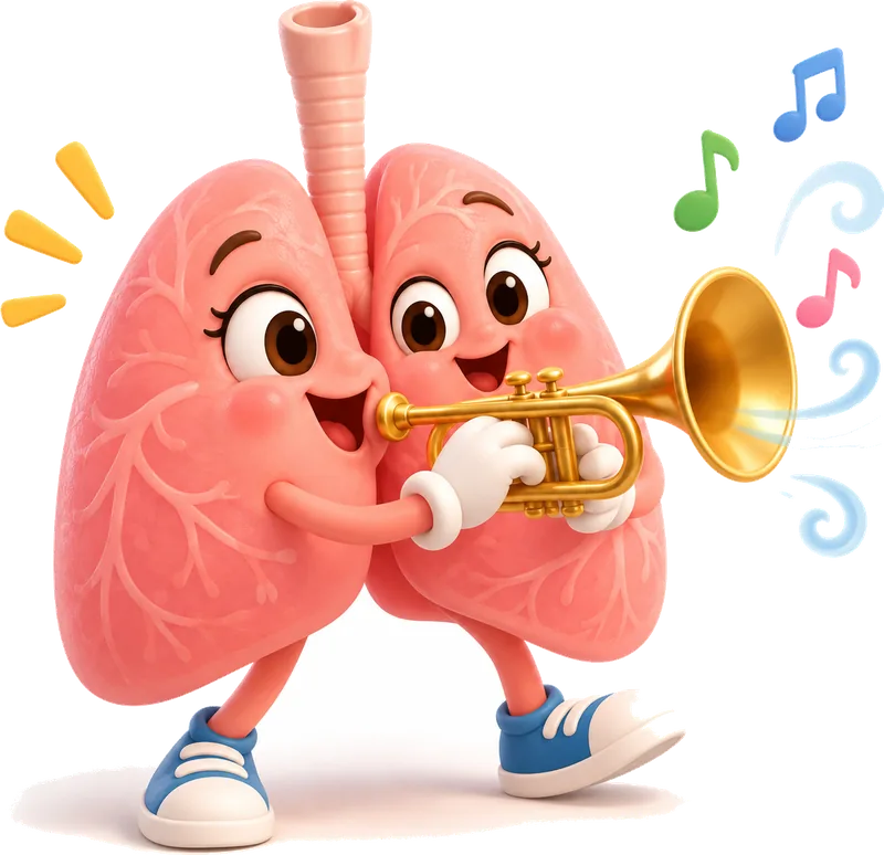 Pulmoncito, el músico